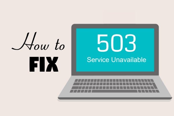 503 service unavailable error