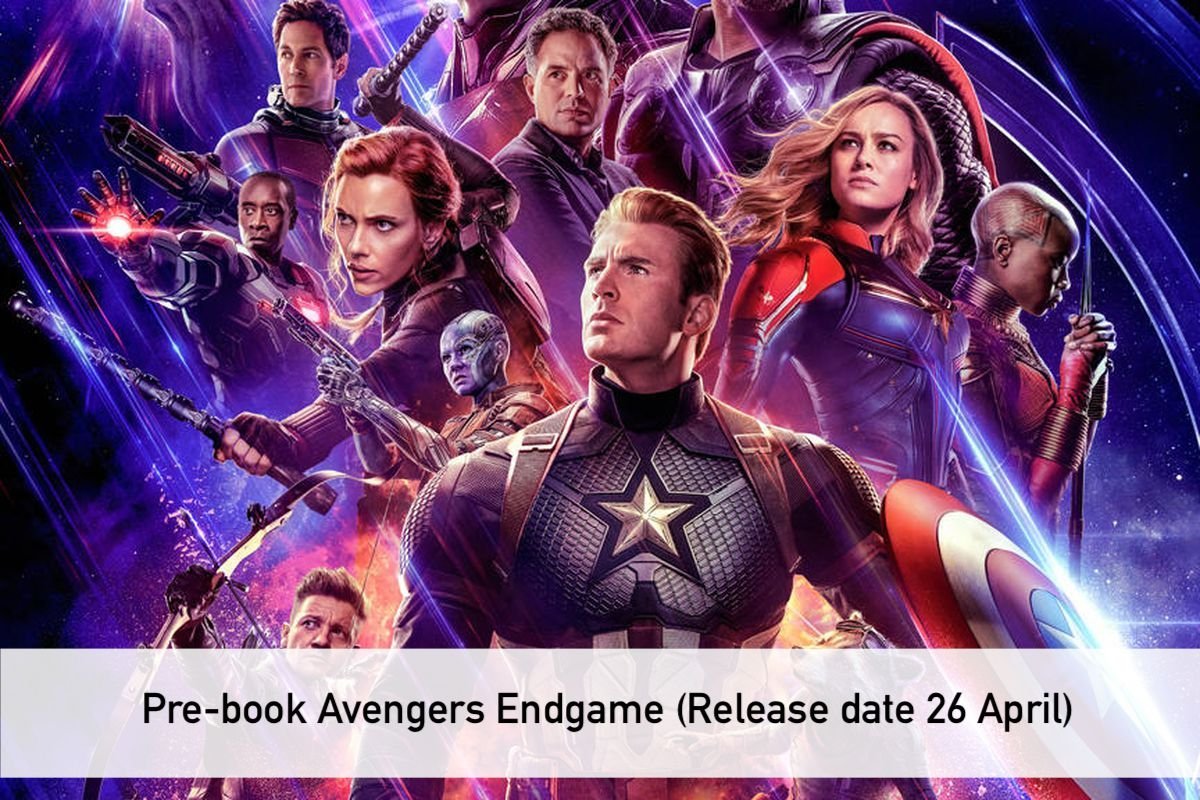 Avengers Endgame tickets price in india