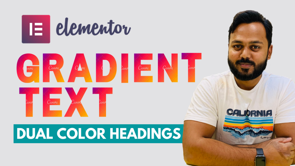 Elementor Dual Color Headings