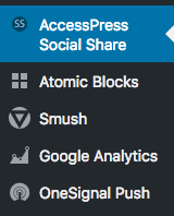 Accesspress social share button