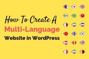 create a multi language website